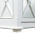 Vintage Elegant White Mirrored Buffet Sideboard With Diamond Lattice Detail For Sale - Image 15 of 17