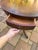 1950s Vintage 1955 Mahogany Drum Table With Lion's Head Hardware — Lyon Mfg. Co., Memphis For Sale - Image 5 of 8