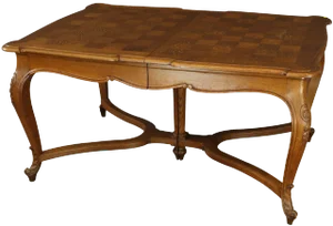 Table Louis XV Rococo French Vintage 1930 Oak