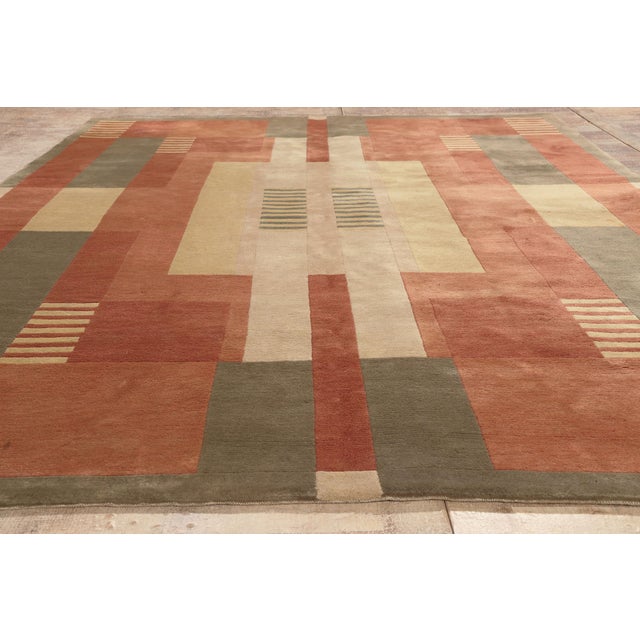 Modern Tibetan Rug, 08'00 X 10'10 For Sale - Image 9 of 10