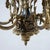 Antique French Empire Style Ebonized Bronze 12 Light Chandelier C1930 For Sale - Image 9 of 18