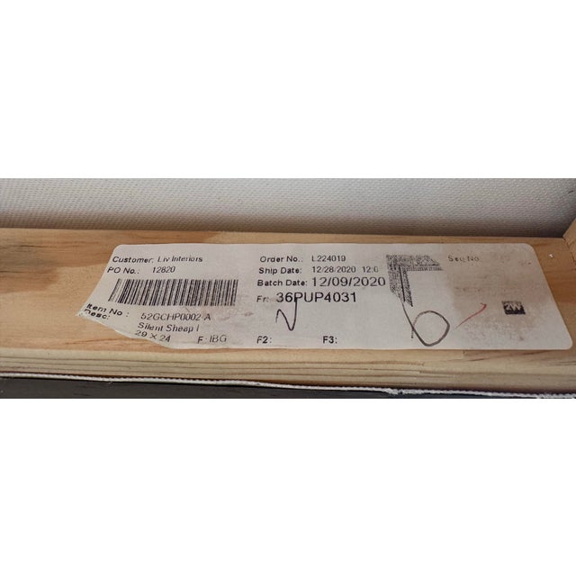 Leftbank Art Framed Pastoral Sheep Landscape Prints – Set of 2 French Country Farmhouse Wall Art For Sale - Image 11 of 11