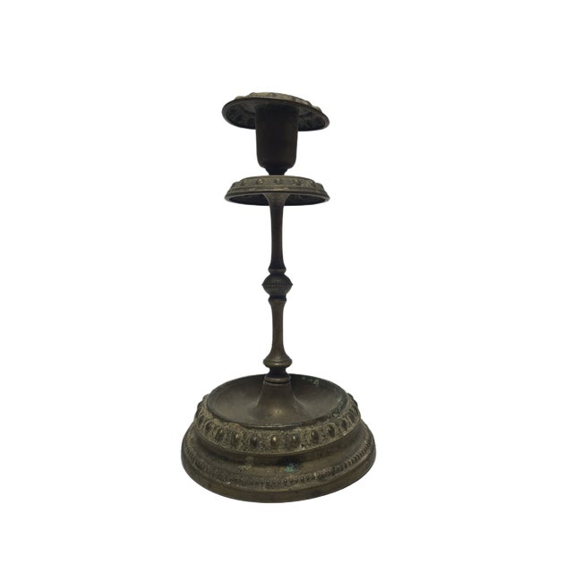 Biedermeier Silver Candleholder, Austro-Hungarian Empire, 1890s For Sale - Image 10 of 10