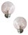 Sculptural Pink Pulegoso Murano Glass Wall Sconces by Simoeng, Set of 2 For Sale
