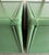 Pair of Green 1970's Campaign Style Nightstands For Sale - Image 11 of 11