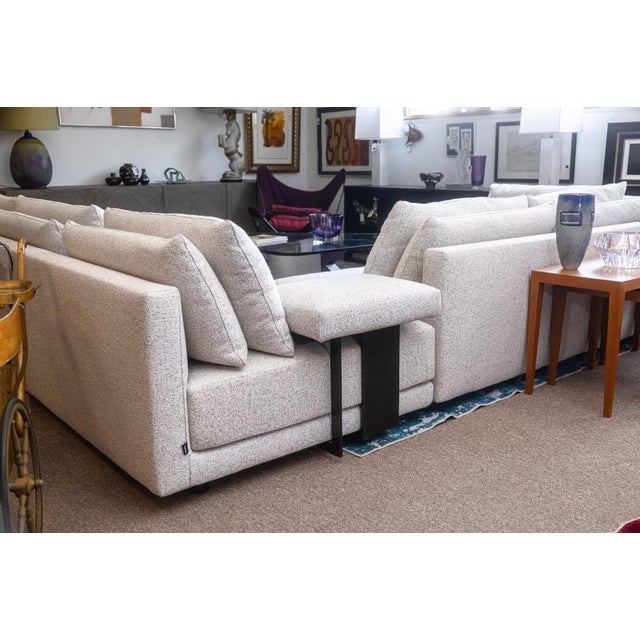 Jean-Marie Massaud for Poliform Bristol Modular 3pc Contemporary Sofa Sectional For Sale - Image 11 of 17