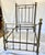 A rare and exceptional matching pair of genuine antique Victorian/Edwardian brass twin bed frames, dating from the late...