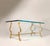 Art Deco Deco Gilt Wrought Iron Petite Scale Continental Coffee Table For Sale - Image 3 of 5