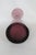 Amethyst Morgantown Glass Lead Crystal Slant Vase Amethyst Burgundy Mid Century Mod 4741b For Sale - Image 8 of 13