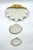 Nautical Vintage Italian Nesting Porcelain Shell Dishes - Set of Three For Sale - Image 3 of 12