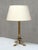 Brass Lamps with Lions Paw Feet attributed to Vilhelm Bissen, Denmark, 1890s, Set of 2 For Sale - Image 4 of 13