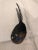 Horn serving spoon with carved dragon handle This item includes restricted materials and cannot be sold outside of the...