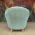 Mid 20th Century Mid-Century Clam Shell Slipper Chair For Sale - Image 5 of 11