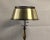 Metal Vintage Brass Bouillotte Table Lamp For Sale - Image 7 of 11