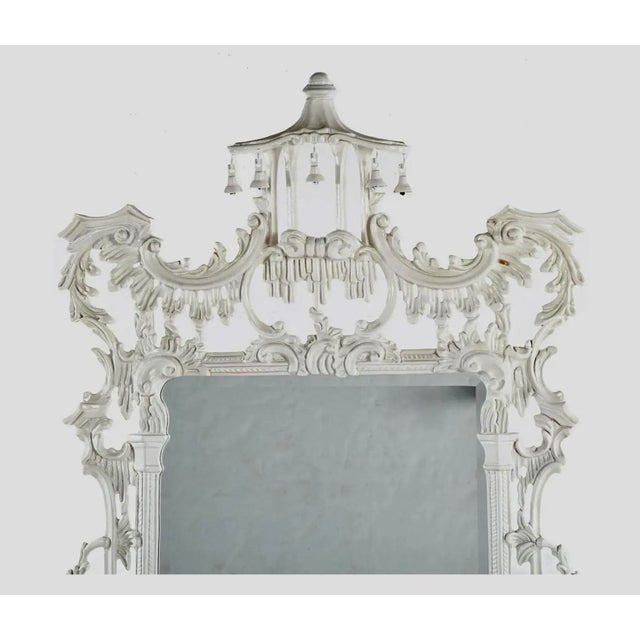 Ethan Allen Chinese Chippendale Style Mirror Chairish