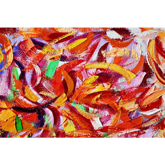 Artist Andrei Sitsko "Apple Tree Iii" Modern Original Painting For Sale - Image 6 of 10