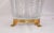 1960s French Ormolu Doré Bronze Cut Crystal Gilt Paw Feet Centerpiece Bowl For Sale In San Francisco - Image 6 of 7