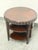 Scallop Edge Tiered Side Table, Vintage For Sale - Image 10 of 12