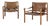 Scirocco 2 Safari Chairs from Norell AB, Sweden, 1970s, Set of 2 For Sale