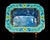 Chinese Antique Cloisonne Censer Brass Incense Burner Turquoise Enamel For Sale - Image 10 of 13