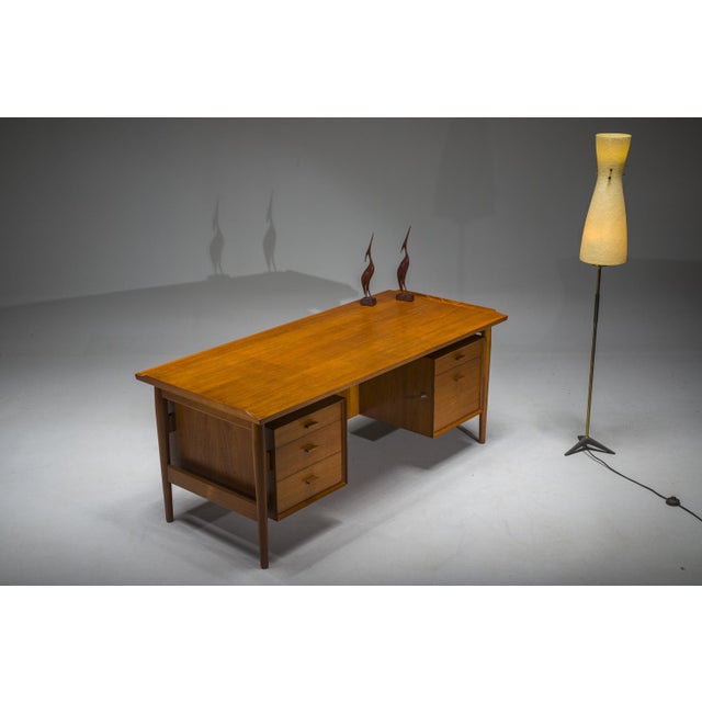 Model 207 Desk in Teak by Arne Vodder for Sibast, 1960s For Sale - Image 17 of 18