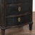 19th Century Swedish Stone Top Black Small Chest of Three Drawers For Sale - Image 12 of 13
