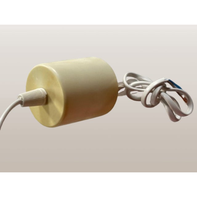 Red Opal Glass Pendant Globe, 1970s For Sale - Image 7 of 8