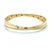 Late 20th Century Tiffany & Co. Etoile 18k Yellow Gold, Platinum and Diamond Bangle Bracelet For Sale In Chicago - Image 6 of 7