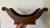 Mahogany Cheese Sleigh, Bread Basket Tray or Table Centerpiece for Displaying Fruit For Sale - Image 4 of 12