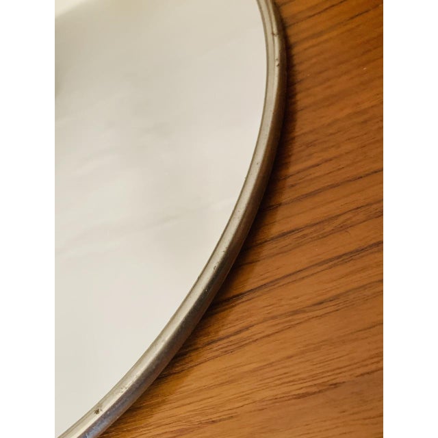 Mid-Century French Round Barbers Mirror, 1950s For Sale - Image 6 of 18