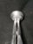 Silver 1980s Vintage Art Nouveau Nude Head Stand Metal Sculpture on Marble Stand / Ring Caddy For Sale - Image 8 of 11