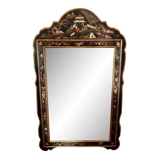 Chinoiserie Mirror by Stephen Cavallo/Mirror Fair For Sale