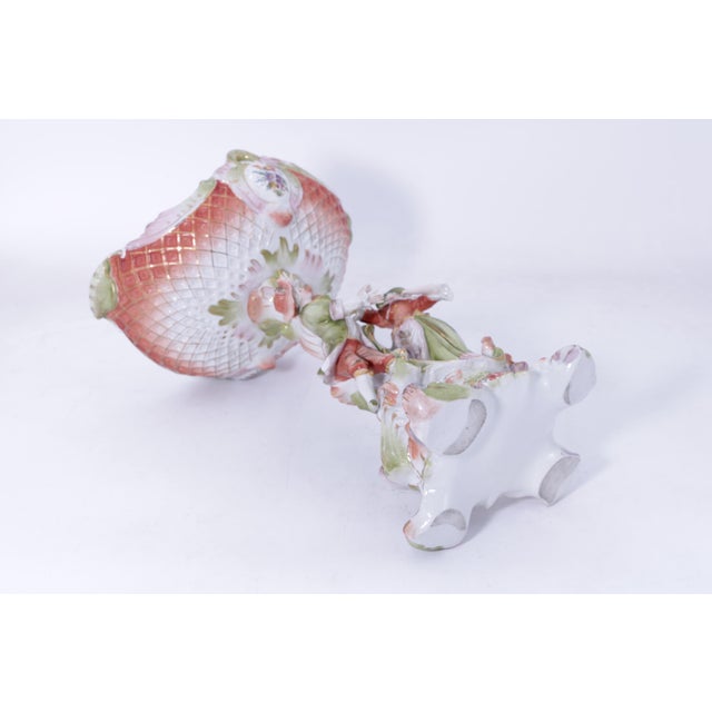 Meissen 19th Century Porcelain Centerpiece For Sale - Image 11 of 15