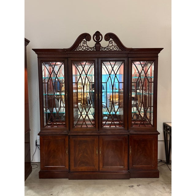 Design Plus Gallery presents the Centennial Collection Two Piece China Cabinet by Century Furniture. This cabinet offers...