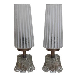 Vintage Bedside Lamps, 1970s, Set of 2 For Sale