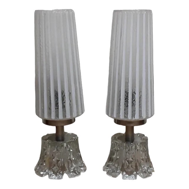 Vintage Bedside Lamps, 1970s, Set of 2 For Sale