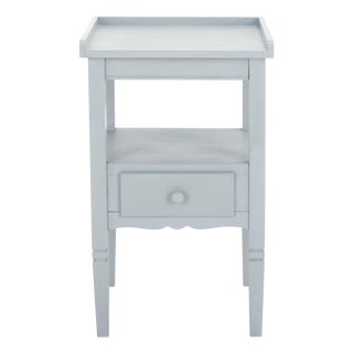 Araminta 1 Drawer Accent Table in Winter Sky For Sale