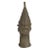 Metal Vintage Large Benin Bronze Head of a Queen Nigeria 21.5" H For Sale - Image 7 of 8