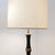 Tripod Floor Lamp in Wrought Iron and Brass with Bamboo-Style Stem For Sale - Image 9 of 16