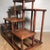 Wood Vintage Chinese Huali Rosewood "Staggered" Tabletop Display Stand (Curio Shelf) For Sale - Image 7 of 9