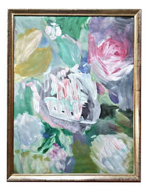 Sigrid Kopfermann, Mixed Media, 1983, Signed, Düsseldorf, Berlin; Informal Artist