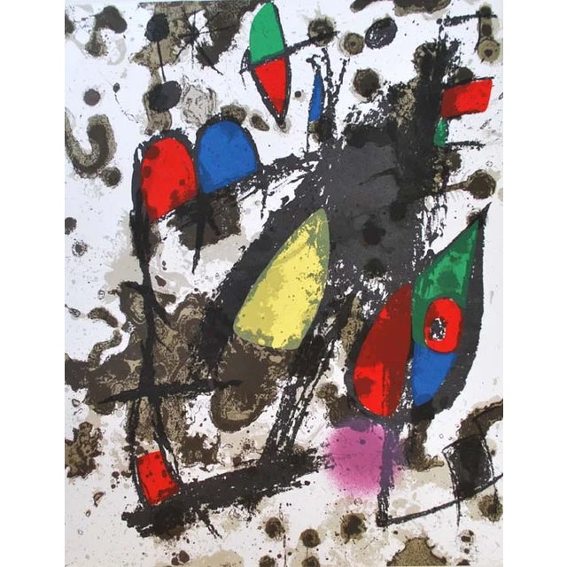 Artist: Joan Miro Country: Spain Title: Untitled V2-c Medium: Original Lithograph Marks: Not signed, not numbered Size:...