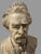American Vintage 15.5" Chalkware Figural Profile Statue Sculpture Bust of Mark Twain For Sale - Image 3 of 9