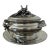 Cipolla Pewter Pheasant Tureen & Under Plate For Sale