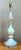 Mid 20th Century Vintage Murano Opalescent Glass and Lucite Table Lamp For Sale - Image 5 of 12