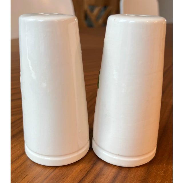 Vintage Christmas Candy Cane Salt & Pepper Shakers- a Pair For Sale - Image 4 of 6