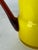 1980s Vintage Yellow and Red Empoli Cased Italian Glass Pitcher For Sale - Image 9 of 11