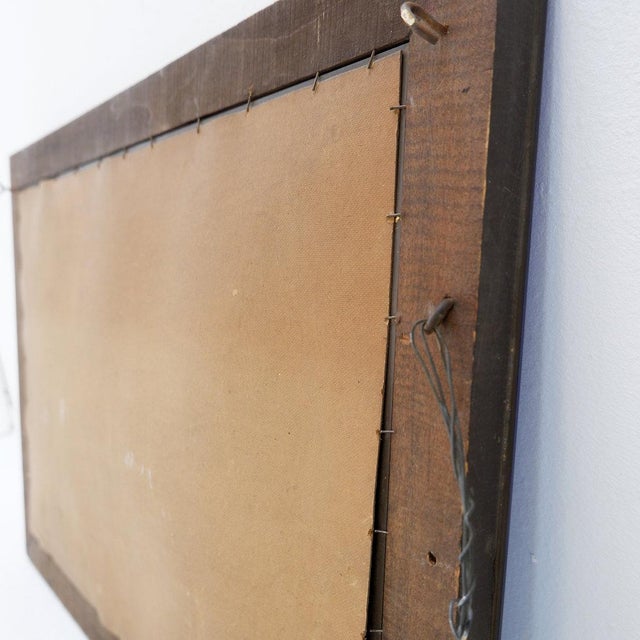 Mirror with Colored Glass Frame attributed to Fontana Arte, Italy, 1950 For Sale - Image 13 of 15