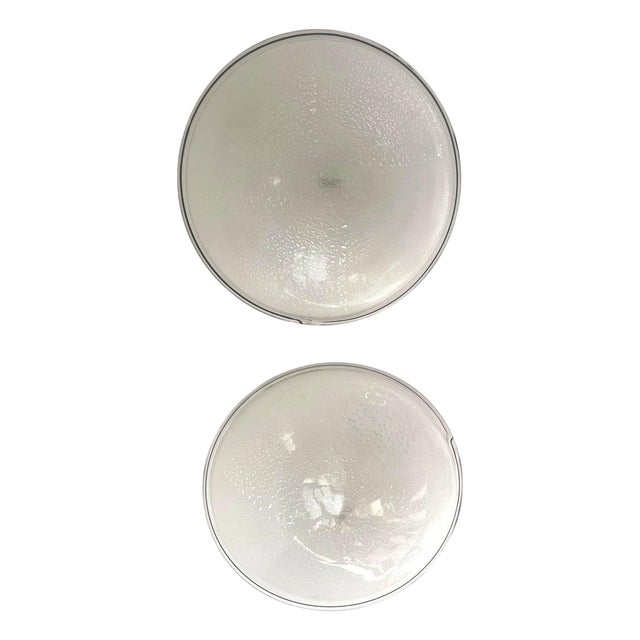 Murano Glass Wall Lights attributed to Vetri, Italy, 1980s, Set of 2 For Sale