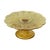Art Deco Amber Cake Stand in Pressed Glass, 1930s For Sale - Image 12 of 14